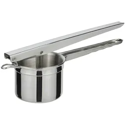EDELSTAHL Kartoffelpresse Presse Gemüsepresse für Spätzle Pasta Spaghetti-Eis