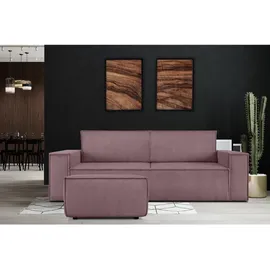 Konsimo Hocker Napi 83 x 45 x 83 cm Lila