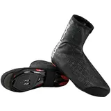 ROCKBROS Wasserdicht Überschuhe Shoecover Überzieher Rennrad MTB für Outdoor-Sports Radsport Wandern, Angeln, Klettern Abdeckung Windfest Schwarz Herren Damen Unisex - 38/42 EU