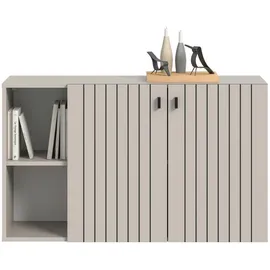 Möbel Boss Station 106 x 63 x 37 cm braun / braun