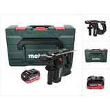 Metabo BH 18 LTX BL 16 Akku Bohrhammer 18 V 1.3 J SDS-plus Brushless + 1x Akku 8,0 Ah + MetaBOX - ohne Ladegerät