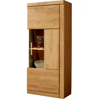 Home Affaire Vitrine »Ribe,125cm hoch,35 cm tief,4 Fächer,1Glasboden variabel