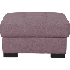Home Affaire Stauraumhocker Tulio Polyester 80 x 45 x 80 cm Rot