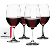 Spiegelau Vino Grande, 4510277, Bordeaux Gläser aus Kristallglas, Weingläser Rotwein spülmaschinenfest