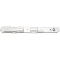 NORTHPOINT LED Sensorleuchte 180° 6x Leuchten Lichtleiste mit Dämmerungssensor und verstellbarem Bewegungsmelder