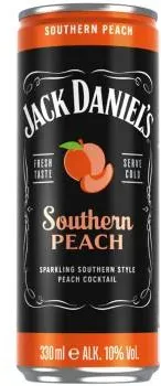 Jack Daniel's Southern Peach Mixgetränk 330ml / 10% Vol.