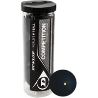 Dunlop Sports Wettkampf-Squashbälle, 3-Ball-Schlauch