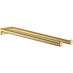hansgrohe AddStoris Handtuchhalter zweiarmig, Accessoires, polished gold optic
