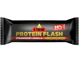 INKOSPOR X-Treme Protein Flash Strawberry-Vanilla Riegel 30 x 65 g