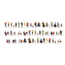 NOCH Mega-Spar-Set Figuren, N (1:160), Mehrfarbig