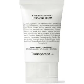 transparent lab Barrier Restoring Hydrating Creme 50 ml