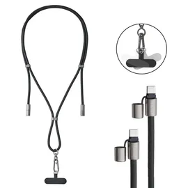 Intenso USB-C Kabel USB 2.0 USB-C® Stecker, USB-C® Stecker 1,65 m Black Handykette und Datenkabel, Ladekabel