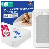 Blumtal Matratzenschoner wasserdicht 135 x 190 cm Weiß