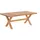 SonnenPartner Stanford Gartentisch 200 x 100 x 76 cm Teakholz