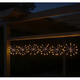 Lumi Jardin Lichterkette LED 4,2 m solarbetrieben weiß