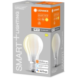LEDVANCE SMART+ WiFi Filament Classic Dimmable Intelligentes Leuchtmittel WLAN 75 W