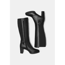 Nero Giardini Stiefel Leder/Textil - Schwarz 35