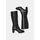 Nero Giardini Stiefel Leder/Textil - Schwarz 35