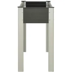 vidaXL Garten-Hochbeet 100x40x75 cm WPC Grau