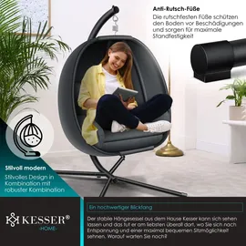 Kesser Luxe Hängesessel Anthrazit