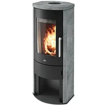 Blaze Kaminofen »Ginevra«, Speckstein, 8 kW, Dauerbrand geeignet - schwarz