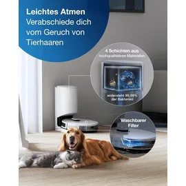 Ecovacs DEEBOT N10 PLUS Weiß