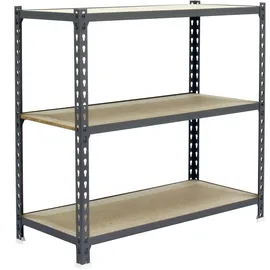 simonclick Regal 100 x 90 x 40 cm Grau