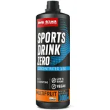 Body Attack Sports Drink Zero 1000ml - Multifruit