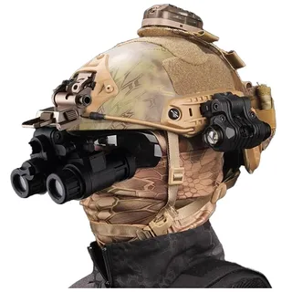 Fotrsta Fast SF Taktisches Helm Set, Airsoft Militär Helm Mit Militär Headset, Teleskop-Modell, Camouflage Visier Und Paintball Brille Für Paintball CS Jagd BBS Spiel