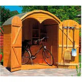 Promadino Geräteschrank Roma Max 1,95 x 1,48 x 2,11 m natur