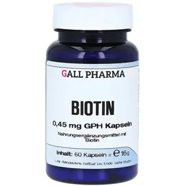 Hecht Pharma Biotin 0.45 mg GPH Kapseln 60 St.