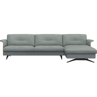 FLEXLUX Ecksofa »Glow«, blau