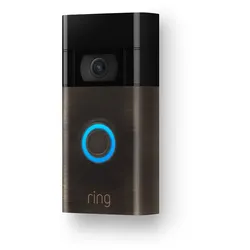 RING Battery Video Doorbell (2024) bronze, Video-Türklingel