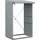 hörmann stauraumsysteme Berry Büroschrank 123 x 103 x 0 cm Fenstergrau