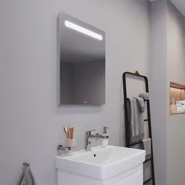 Duravit No.1 Spiegel, mit LED-Beleuchtung, 600x35x700mm, Netzanschluss, N17951000000000