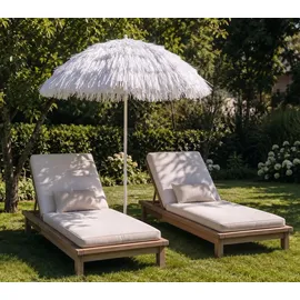 Lex Hawaii Ø 160 cm Weiß