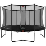 380 cm inkl. Sicherheitsnetz Comfort schwarz