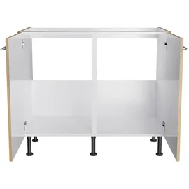 OPTIFIT Spülenschrank Erik290 100 x 58,4 x 87 cm Braun