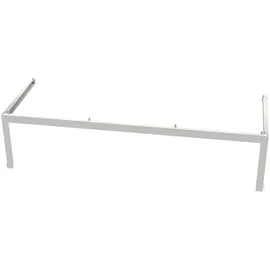 Vitavia Stahlfundament "1300" für Gewächshäuser "Ida" und 'styx', aluminium eloxiert, 1300 / 194 x 69 x 6 cm