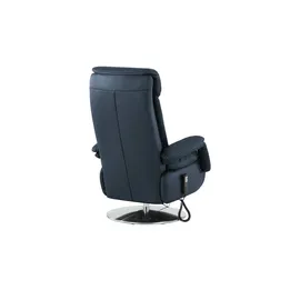 Polstermöbel Oelsa Sessel Mambo Leder 86 x 119 x 88 cm Türkis/Petrol elektrisch