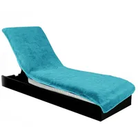 JEMIDI Frottee Schonbezug für Gartenliege Strandliege 75x200cm - Liegenauflage