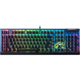Razer Blackwidow V4 X, Gaming Tastatur, Mechanisch, Razer Yellow, kabelgebunden, Fortnite Edition