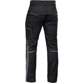 Triuso Leibwächter Bundhose ohne Knietaschen Flex-Line Herren FLXHO25 Gr. 98 schwarz/grau