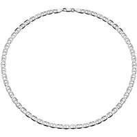 Kette ohne Anhänger FIRETTI "Schmuck Geschenk Silber 925 Halsschmuck Halskette Panzerkette" Gr. 60, silber (silberfarben), Halsketten, Damen, 60, Silber 925 (Sterlingsilber), B: 5,4mm, Panzerkette, Made in Germany, B:5,4mm