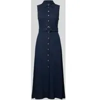 Apricot Midikleid Blau 42