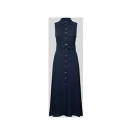Apricot Midikleid Blau 42