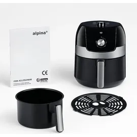 Alpina Airfryer 3,5L schwarz