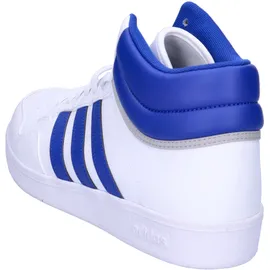 adidas Hoops 4.0 Mid Cloud White / Team Royal Blue / Grey Two 44