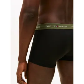 Tommy Hilfiger Trunk schwarz/arm grn/prp nvy/nov grn XL 3er Pack