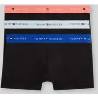 Regular Fit Trunks aus Baumwoll-Mix im 3er-Pack, Black, XL